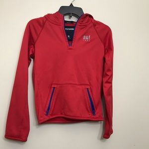 A&F Boys Red Hoodie
